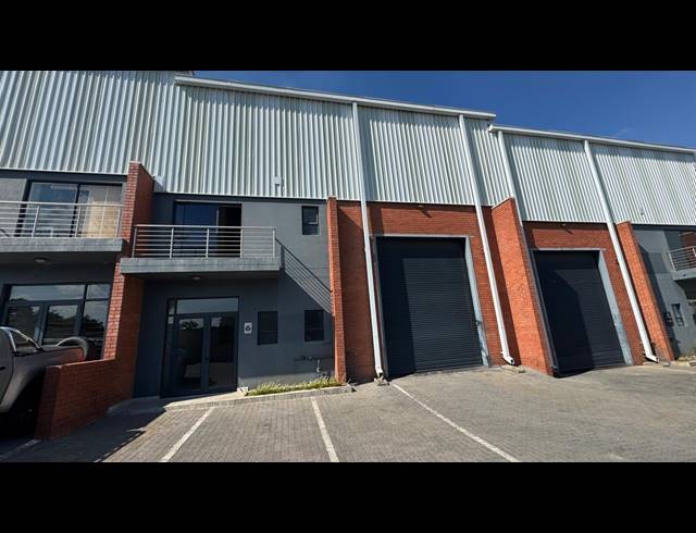 322M² WAREHOUSE TO LET IN LINBRO PARK